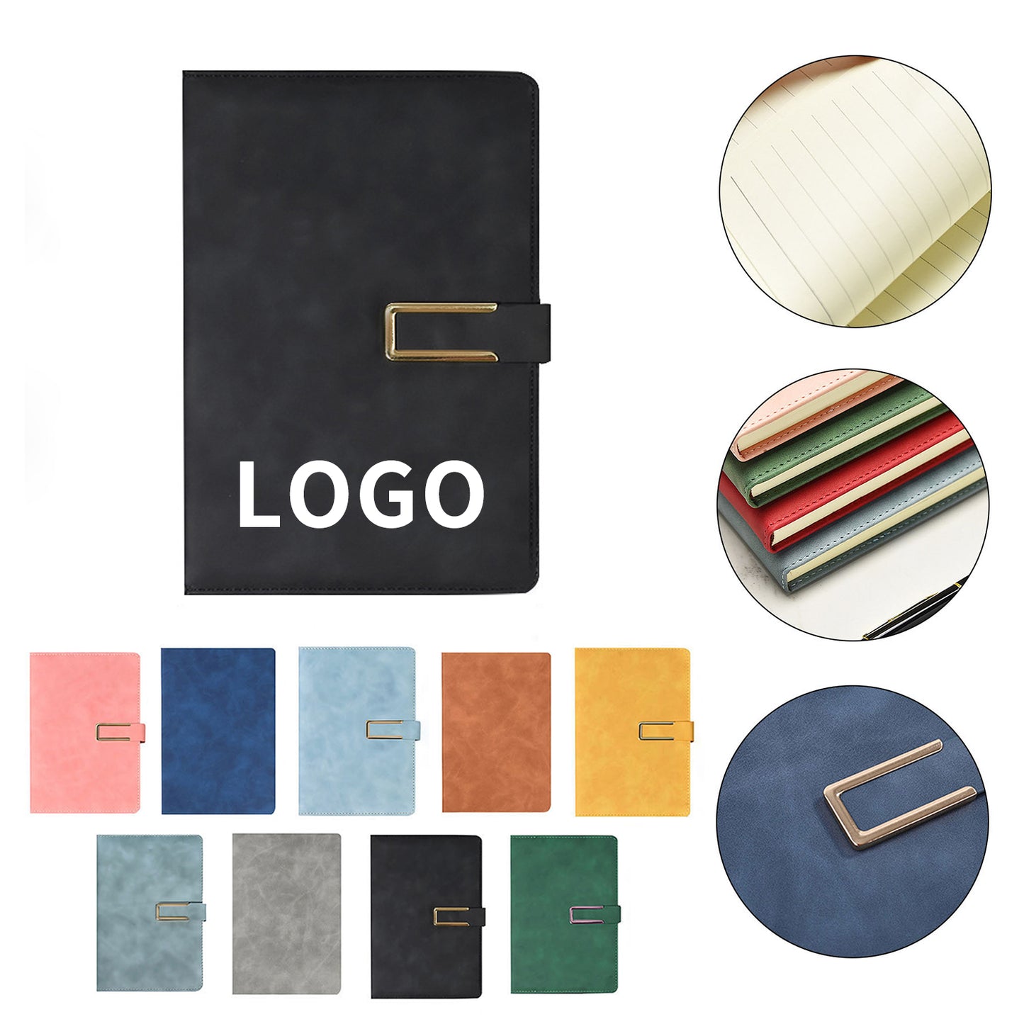A5 Custom Logo Notebooks - Versatile &amp; Elegant