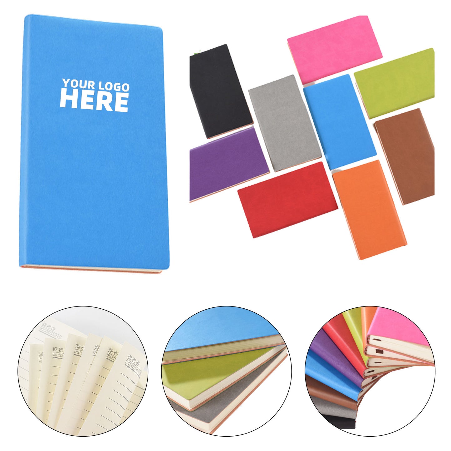 A6 Customizable Notebook - Ideal for All Writing Styles
