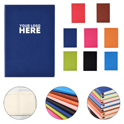 A5 PU Leather Notebook - Acid-Free &amp; Travel-Friendly
