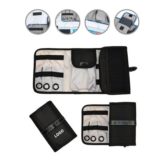 Portable Tech Gear Wrap - Gray