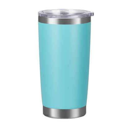 Stainless Steel Tumbler with Sliding Lid