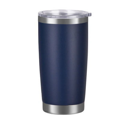 Stainless Steel Tumbler with Sliding Lid