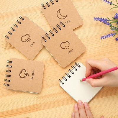 Spiral Notebook - Wood