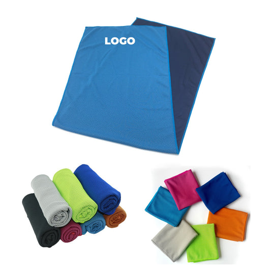 Sports Cooling towel - Light Blue
