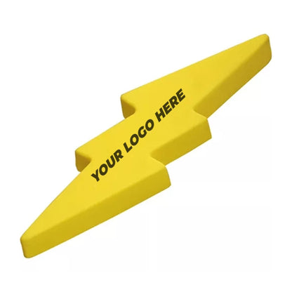 Lightning Bolt Stress Reliever Toy - Yellow