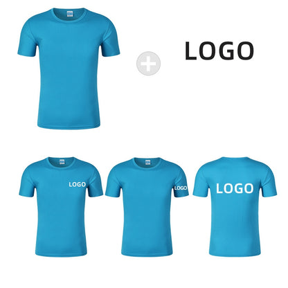 Custom Quick Dry T -shirt MOQ 30PCS - Red