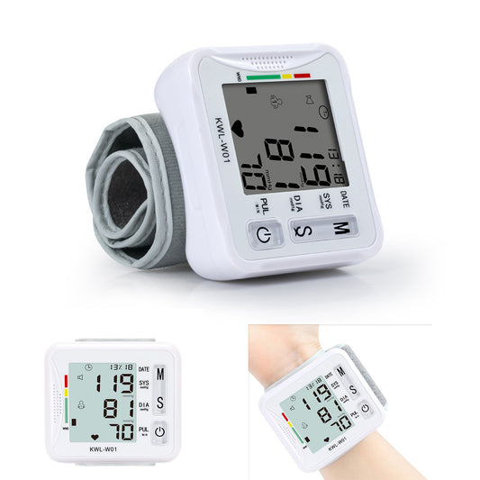 Blood Pressure Monitor Adjustable Wrist Cuff MOQ 10PCS - White