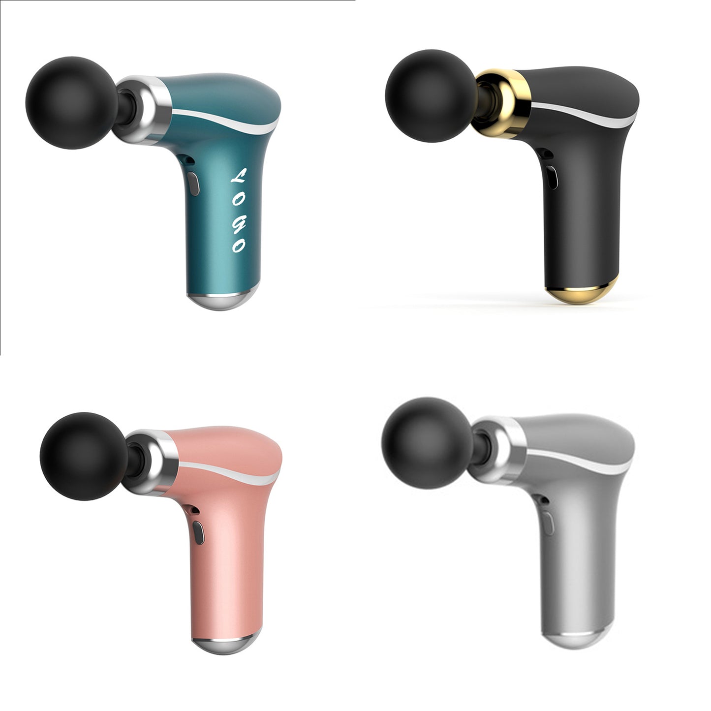 Professional Massage Gun with 8 Heads MOQ 10PCS