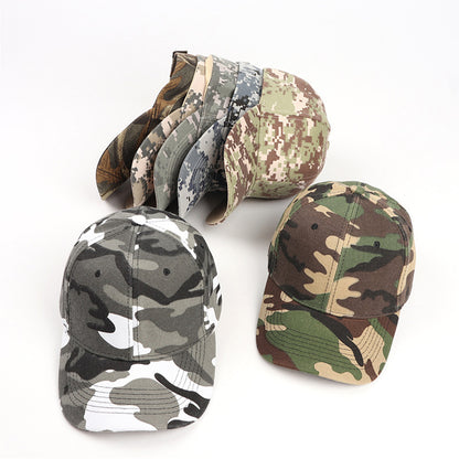 Camouflage Baseball Cap - Gray
