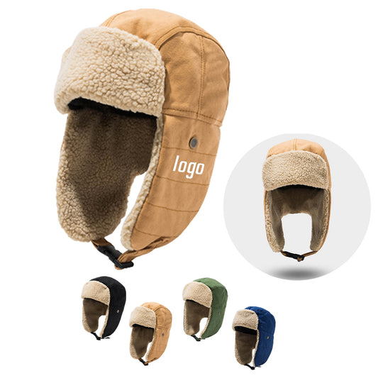 Winter Trapper Hat - Brown