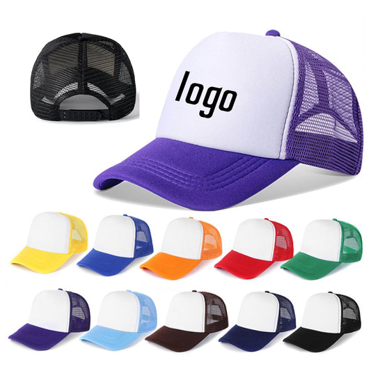 Flat Bill Trucker Caps