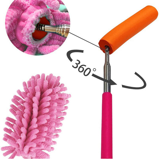 Extendable Feather Duster - Blue