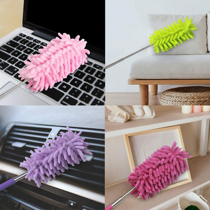 Extendable Feather Duster - Blue