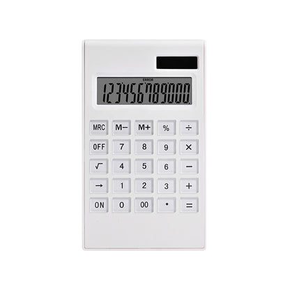 Desktop Calculator 12 Digit Solar Energy - White