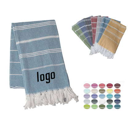 Turkish Tassel Towels MOQ 20PCS - Red