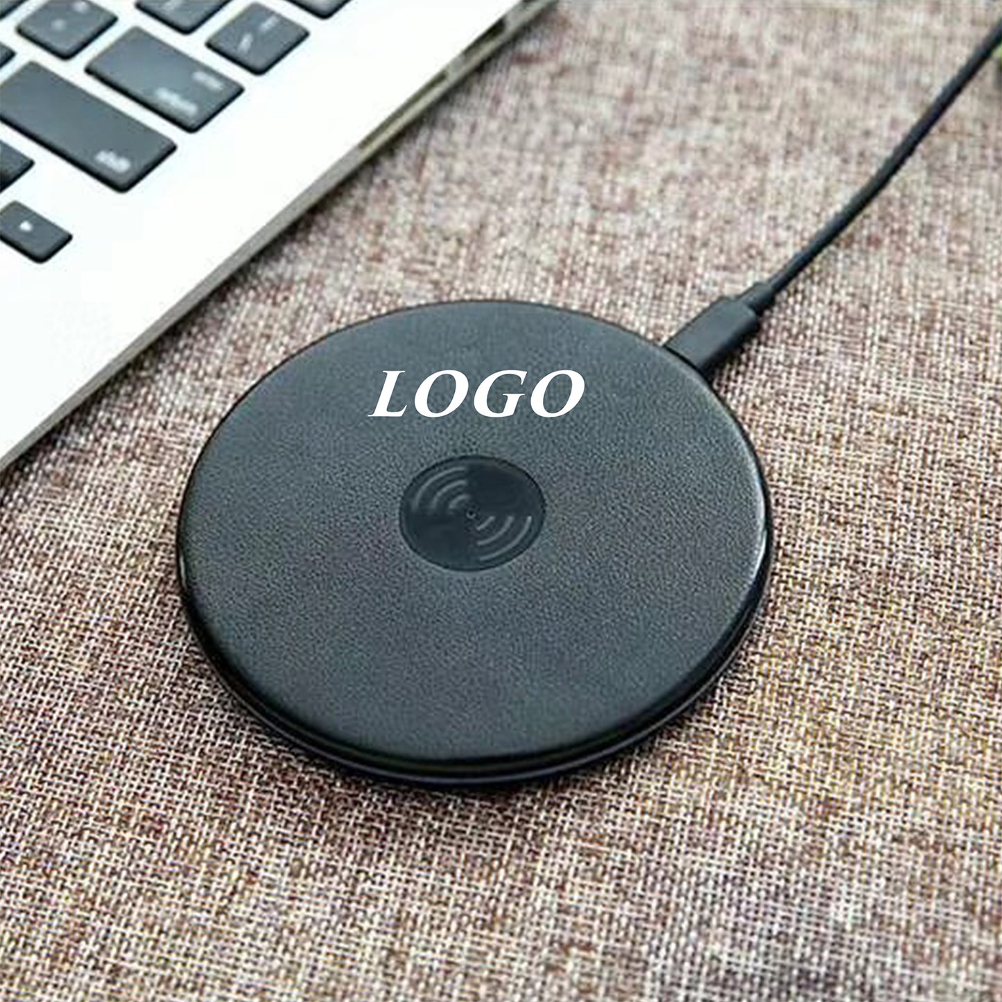 Qi-Certified Wireless Charger - Black
