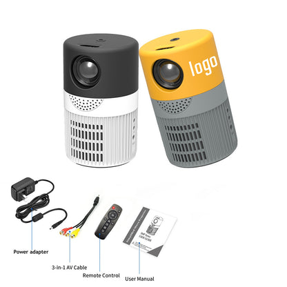 Portable Mini Projector MOQ 2 PCS - Yellow