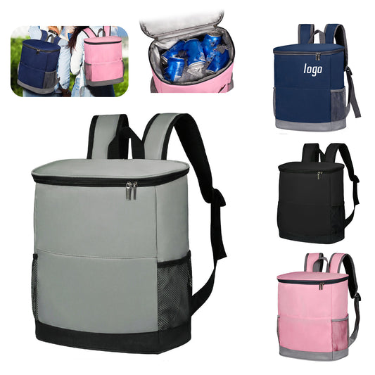Insulated Backpack Cooler MOQ 20PCS - Black