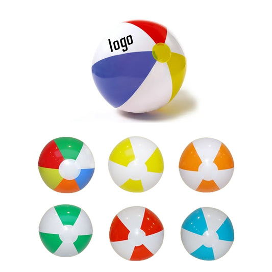 16" Multicolored Beach Ball - Assorted