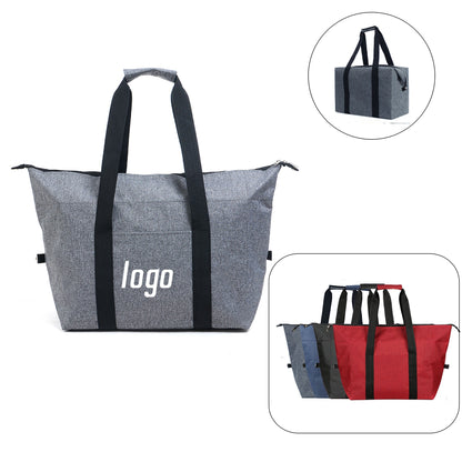 Foldable Cooler Insulated Lunch Bag MOQ 20 - Black