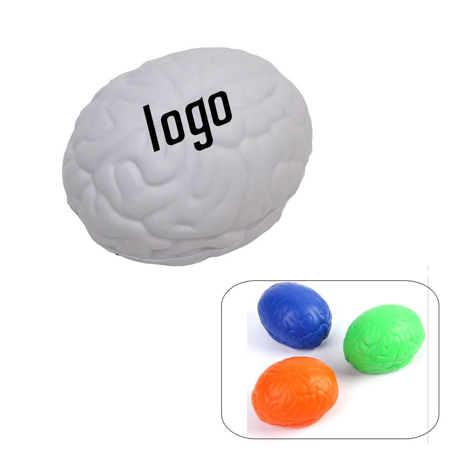Brain Stress Relievers - White