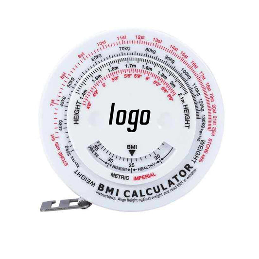 Professional BMI Measure Tape MOQ 50 - White