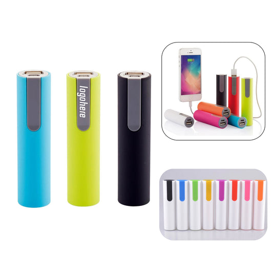 Multi-color Mini Power Bank - Black