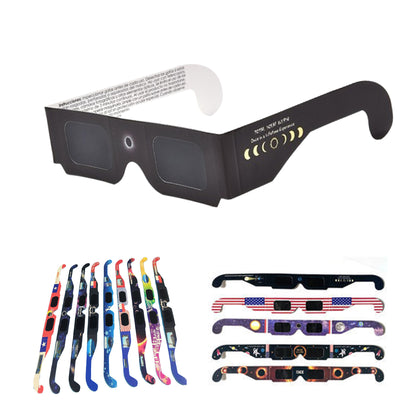 Certified Solar Eclipse Glasses - White