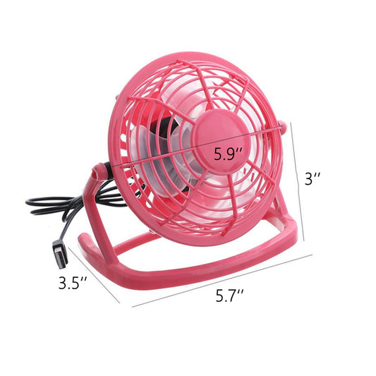 Small USB Desk Fan MOQ 15 - Black