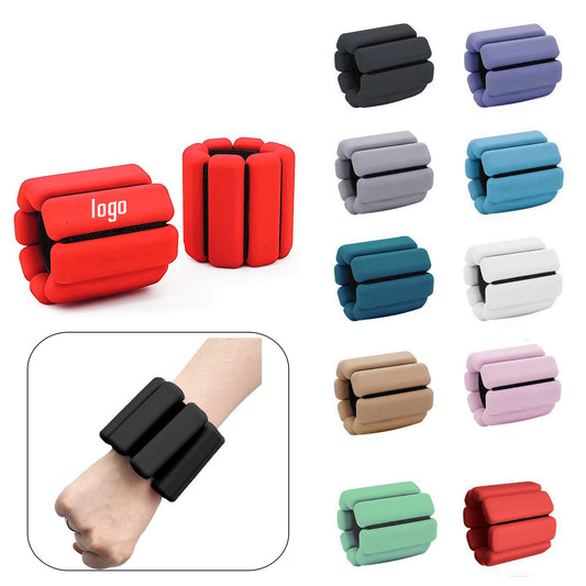 Adjustable Wrist &amp; Ankle Weights Bracelet MOQ 30 - Blue
