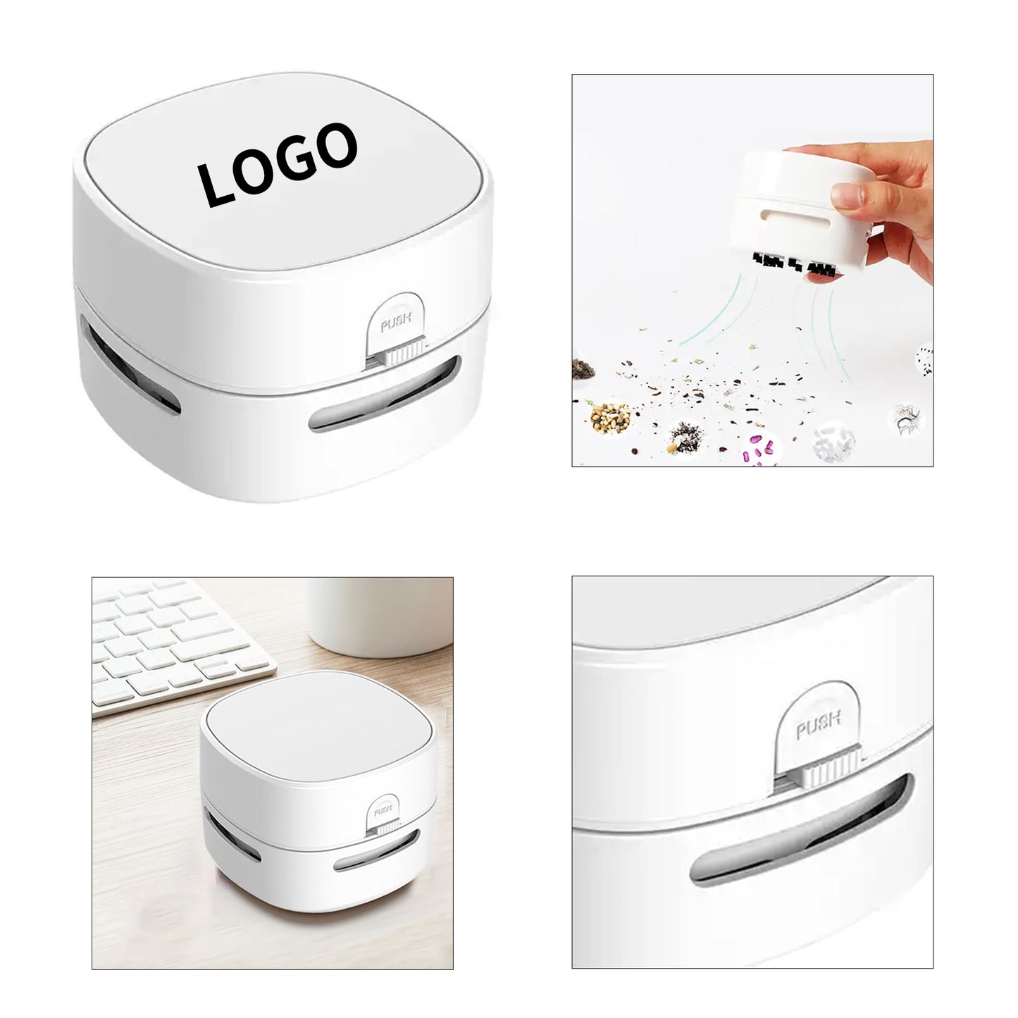 Desk Vacuum Cleaner - White