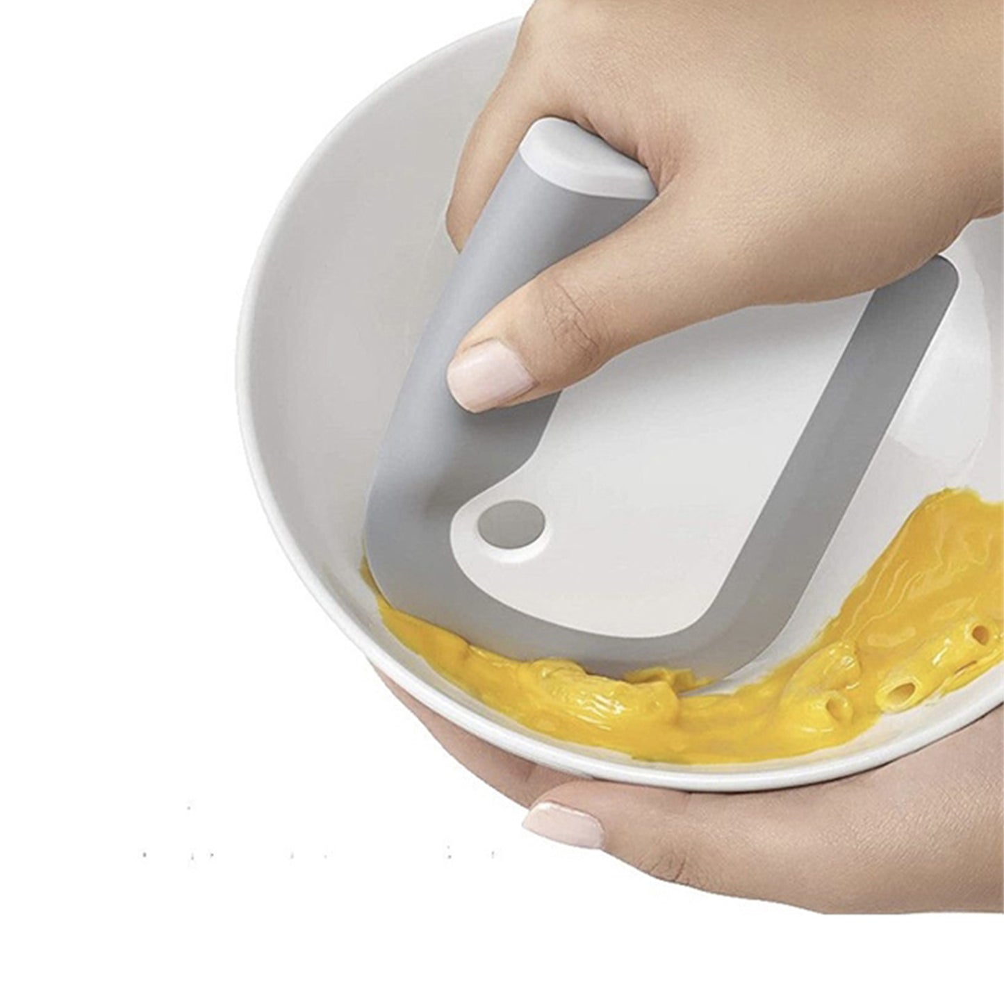 Kitchen Squeegee Scraper Tool - White