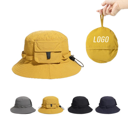 Bucket Hat In Pocket MOQ 30 - Black