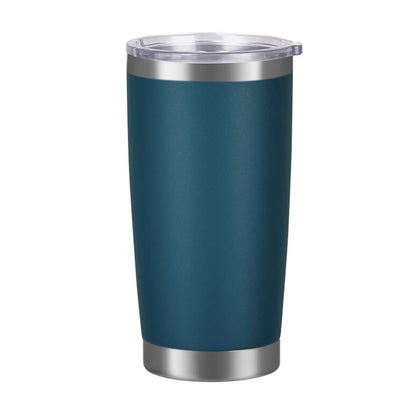 Stainless Steel Tumbler with Sliding Lid