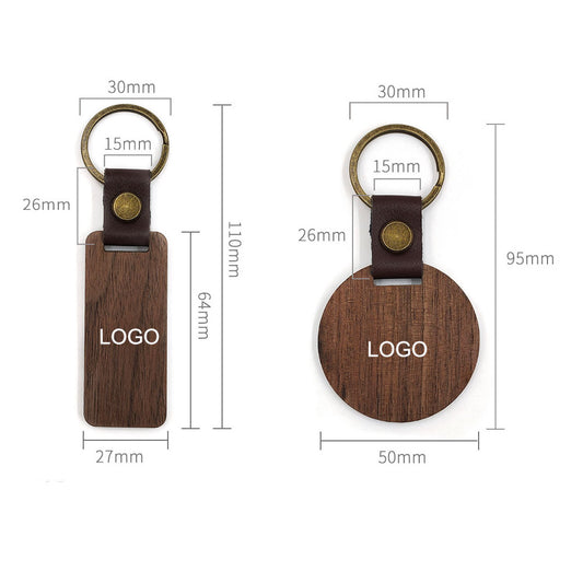 Wooden Keychain