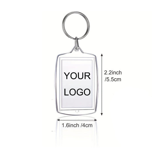 Photo Acrylic Keychain - Clear