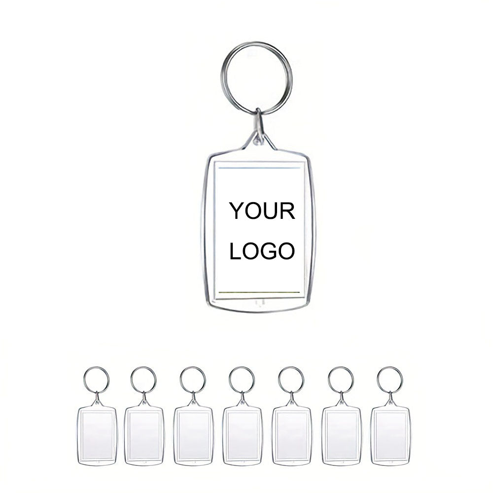 Photo Acrylic Keychain - Clear