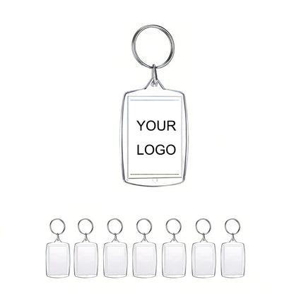 Photo Acrylic Keychain - Clear