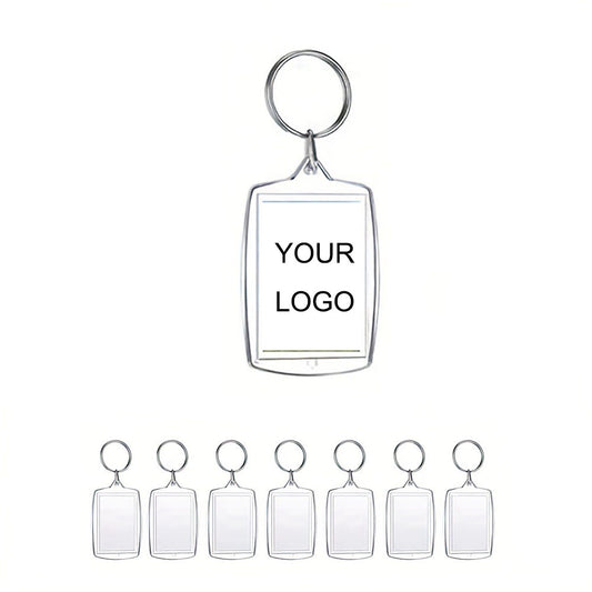 Photo Acrylic Keychain - Clear