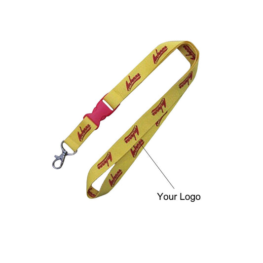1'' Sublimated Lanyard w/ Buckle Release