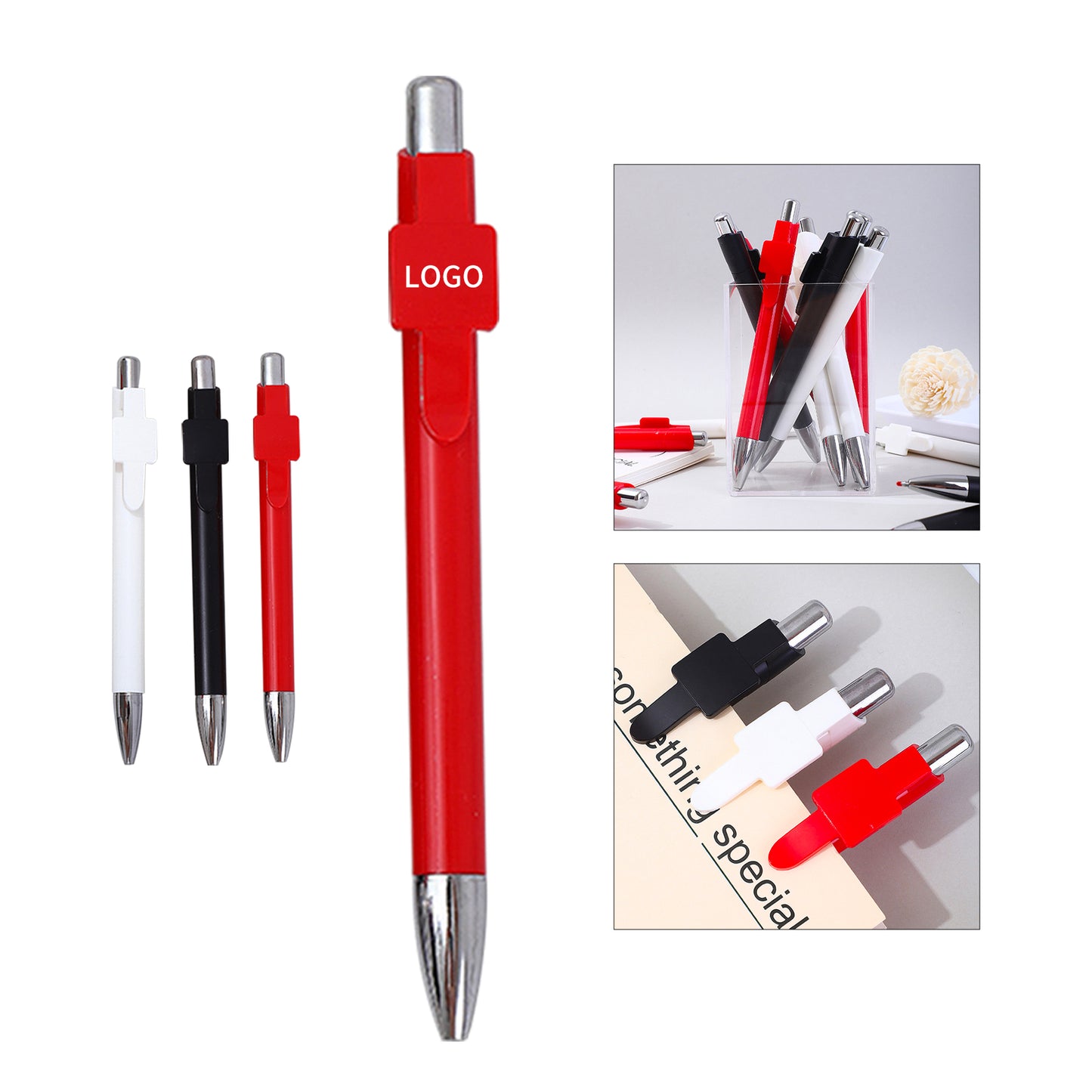Clip-Top Ballpoint Pen