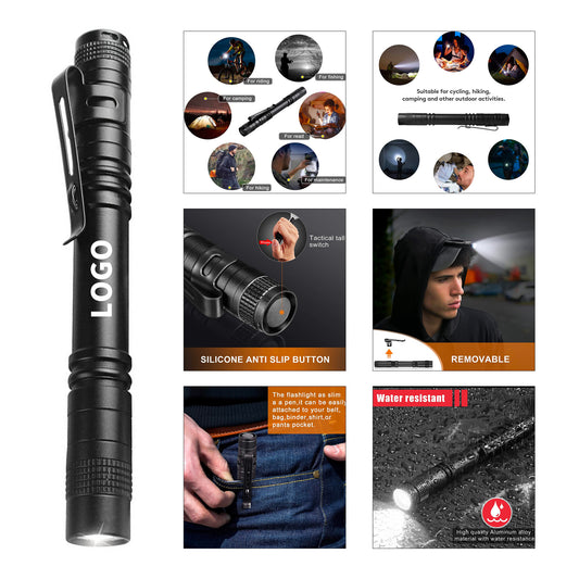Rugged Mini LED Flashlight - Black