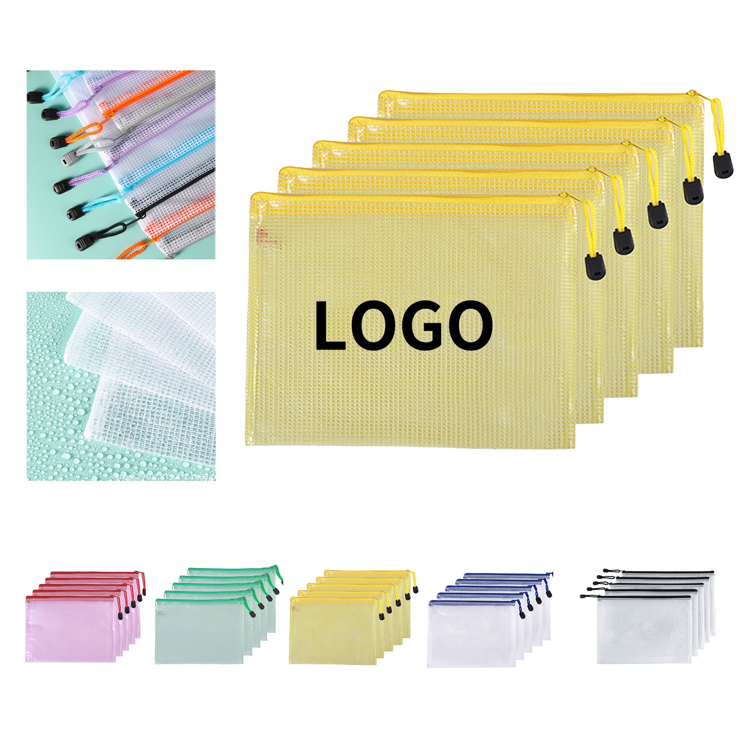 Secure Zipper Storage Bags
