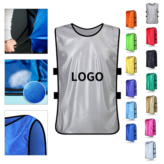 Breathable Sports Training Bibs - Orange