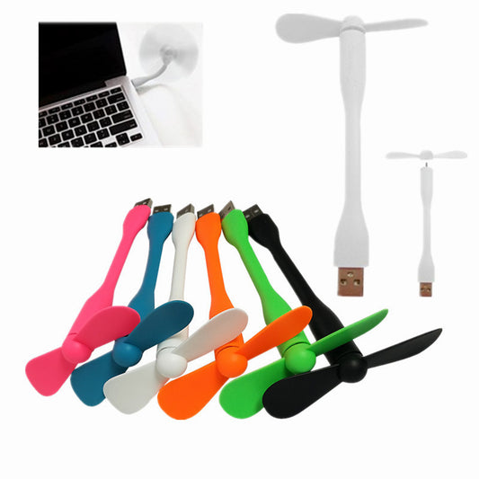 Compact Mini USB Fan - Black