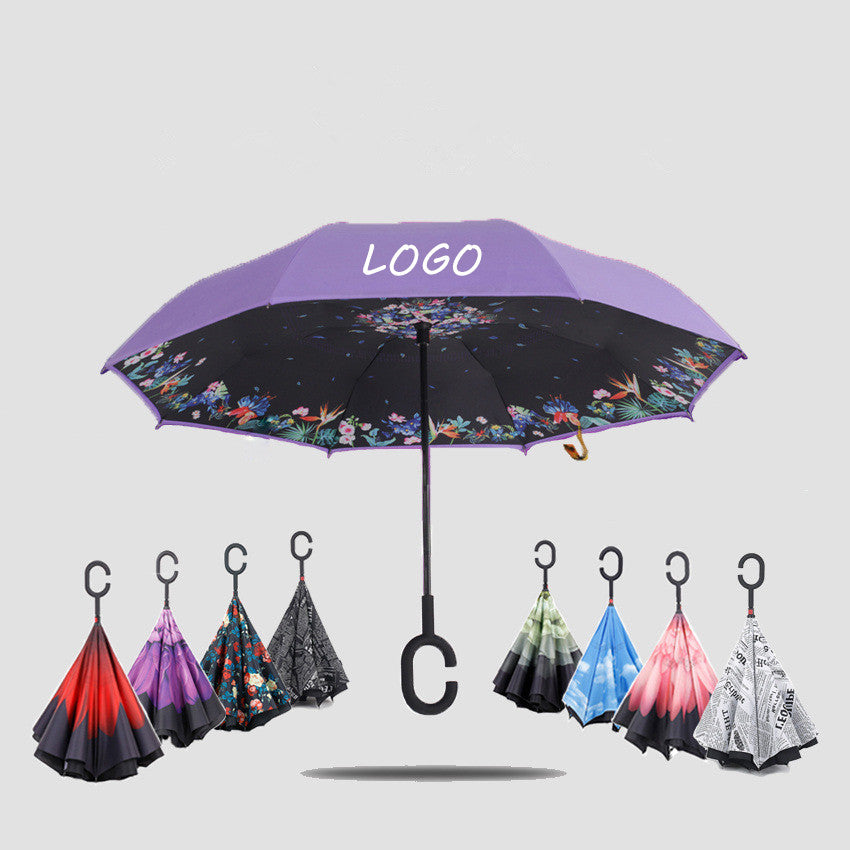 C Handle Reverse Umbrella