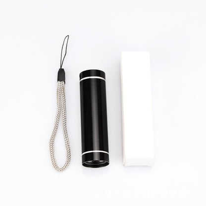 Pocket Aluminum Mini LED Flashlight - Black