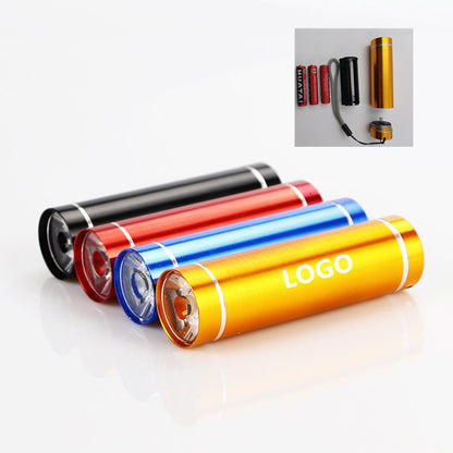 Pocket Aluminum Mini LED Flashlight - Black