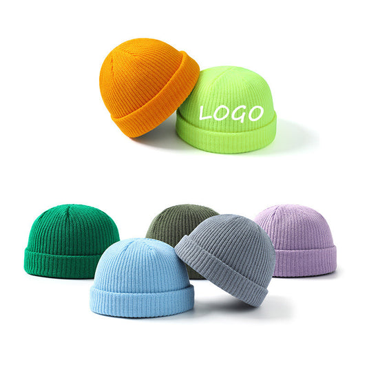 Sustainable Knit Cap with Cuff