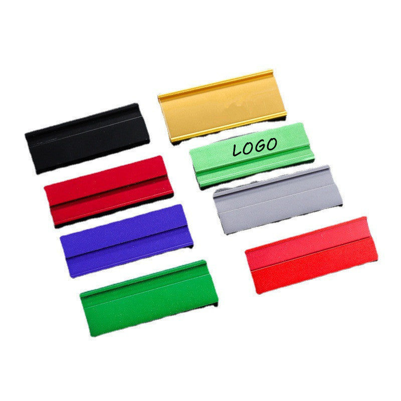 Aluminum Window Badges (0.78"X2.36") Rectangle